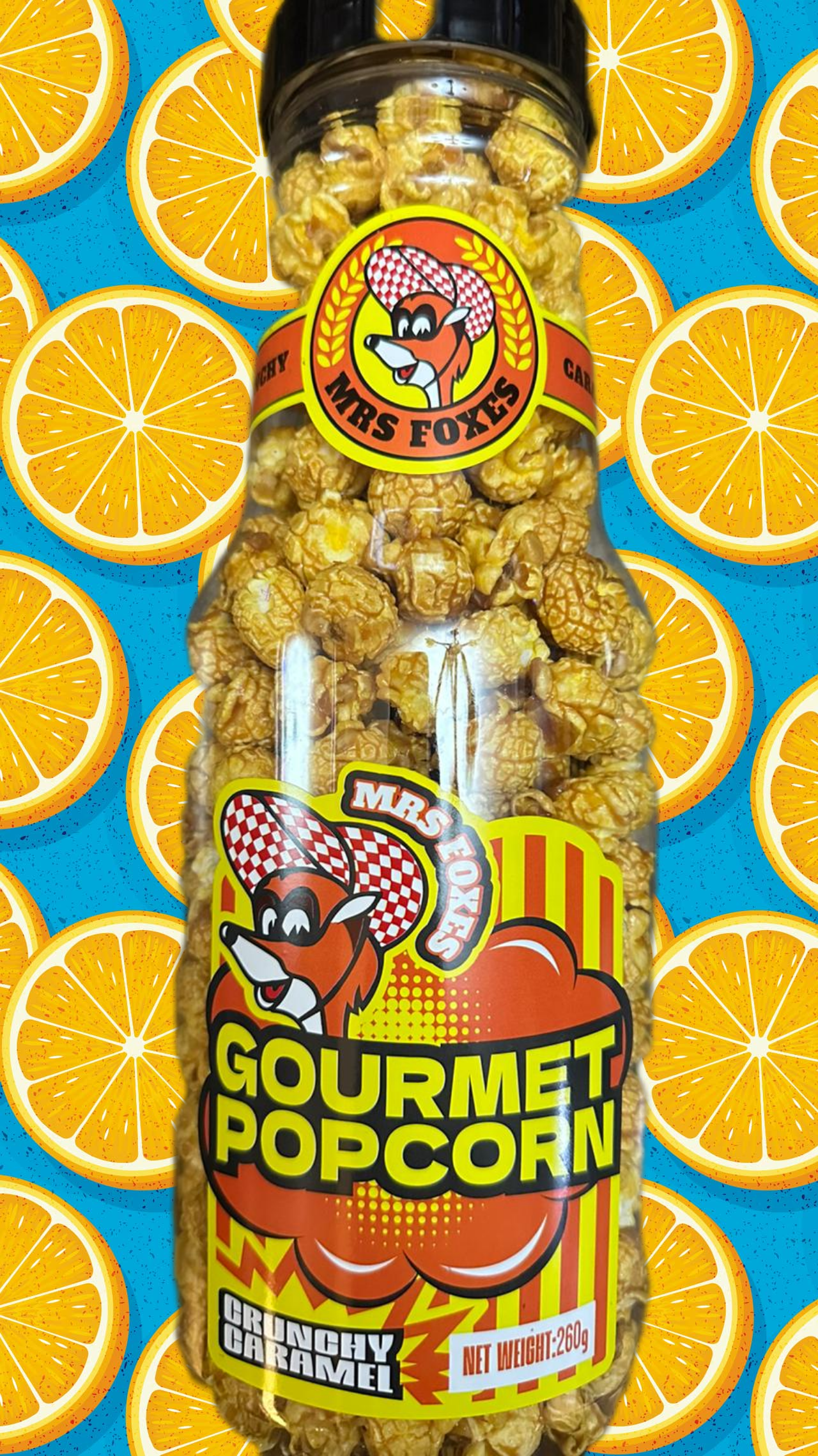 Popcorn  Crunchy Caramel Gourmet 260G