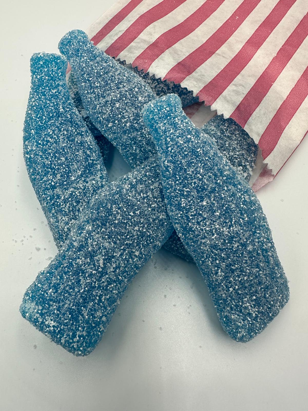 Fizzy Giant Blue Bottles (100G Portion)